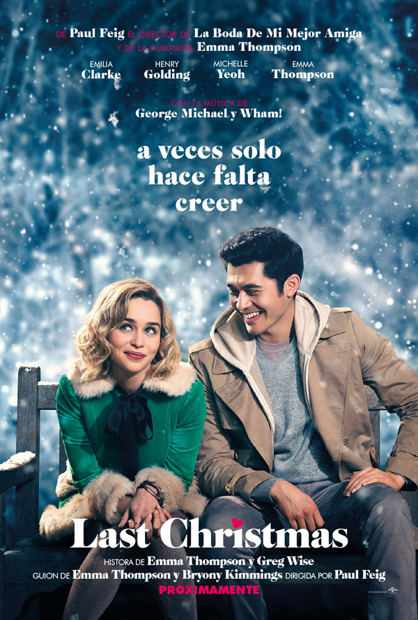 'Last Christmas', 29 de noviembre en cines