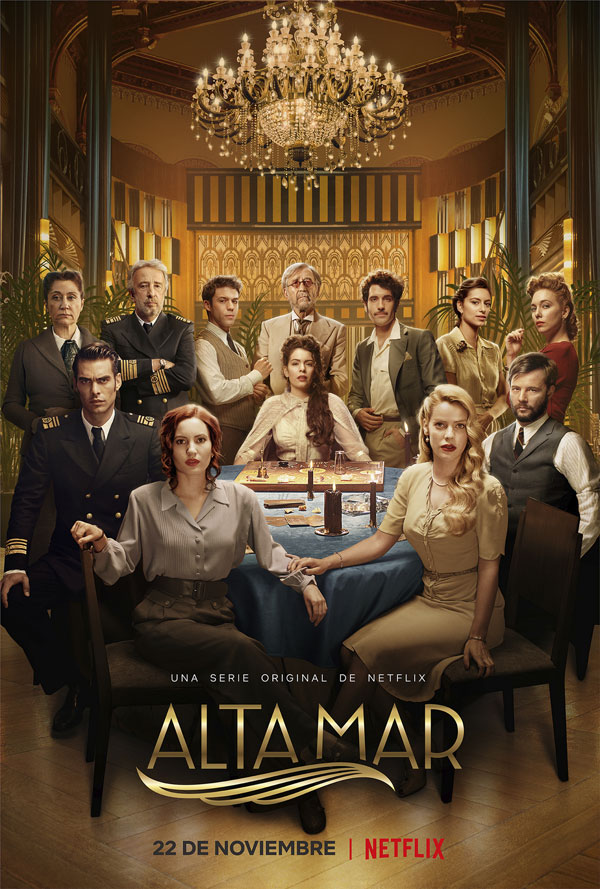 Netflix presenta el tráiler y póster oficial de la segunda temporada de 'Alta mar'