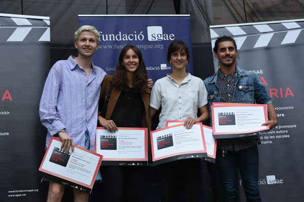 Jóvenes creadores de la ESCAC, Bande À Part y UPF obtienen los premios SGAE a la Nueva Autoría 2019 en Sitges