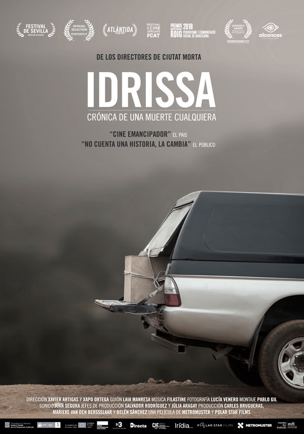 El documental 'Idrissa, crónica de una muerte cualquiera' llega a las salas el próximo 15 de noviembre