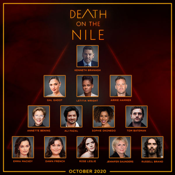 'Muerte en el Nilo' comienza su producción