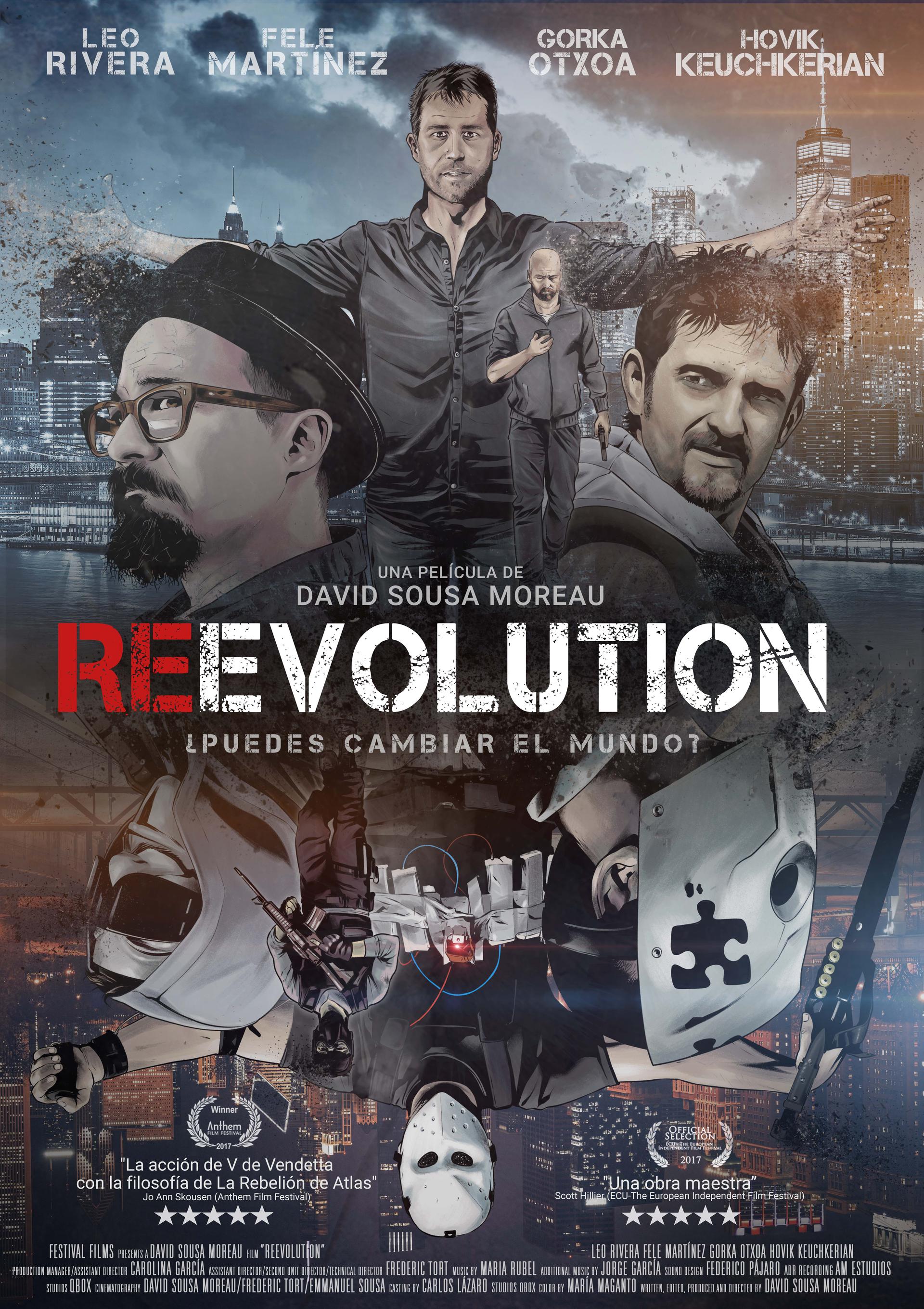 'Reevolution' se estrena en cines el próximo 8 de noviembre