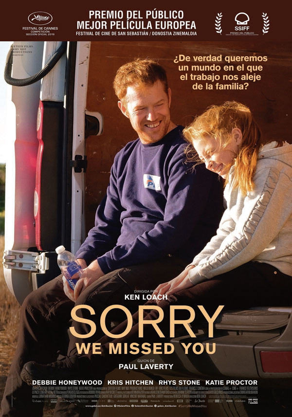 'Sorry we missed you': Honesto y desgarrador retrato de una sociedad enferma