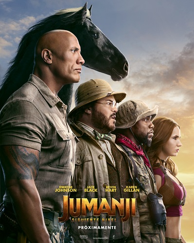 Prepara tus piernas para saltar a 'Jumanji: Siguiente Nivel'
