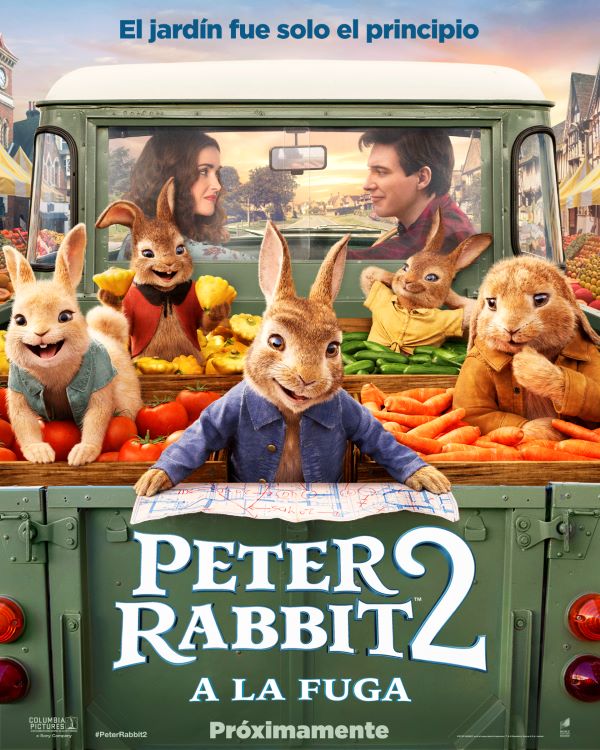 Primer avance de 'Peter Rabbit 2 A la Fuga'