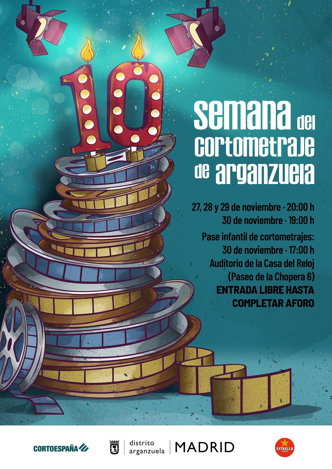 La Semana del cortometraje de Arganzuela celebra su décimo aniversario con una selección de altura