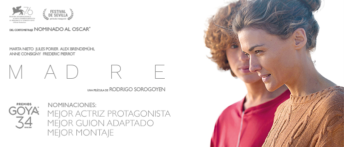 'Madre' y 'Buñuel en el Laberinto de las Tortugas' nominadas a los Goya 2020
