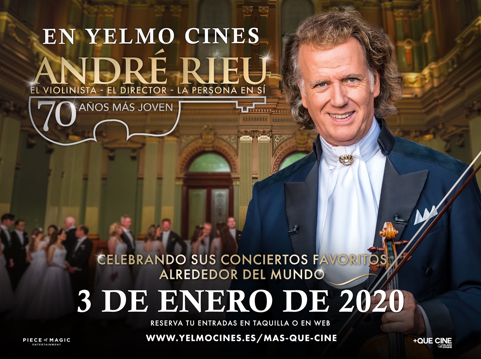 +Que Cine de Yelmo Cines te invita a celebrar el cumpleaños del “rey de vals”: André Rieu 70 años más joven