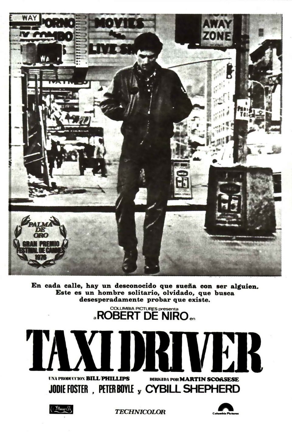Homenaje al cine de culto con la proyección de 'Taxi Driver' en el Palacio de la Prensa