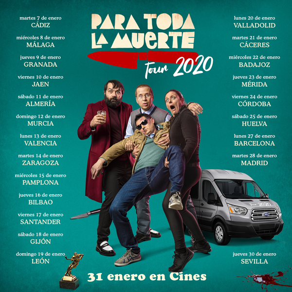 'Para toda la Muerte' recorrerá España en un increíble tour