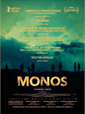 'Monos', dirigida por Alejandro Landes, llegará a los cines el 21 de febrero