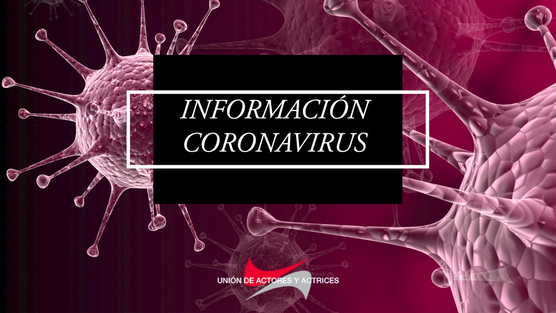 La Unión de Actores y Actrices cuantifica unas pérdidas de más de 6 millones de euros en los intérpretes a causa del COVID-19