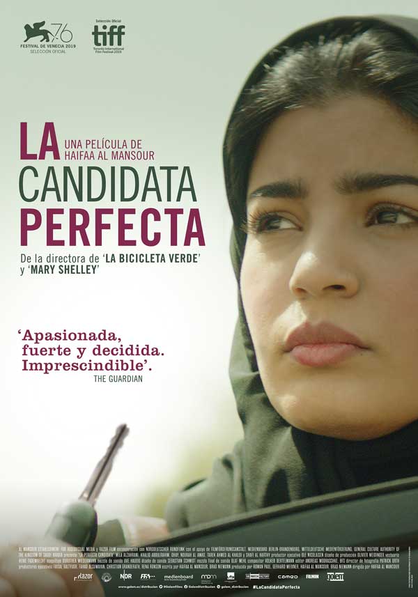 'La Candidata Perfecta' llega a Filmin, Movistar +, Vodafone TV y Huawei