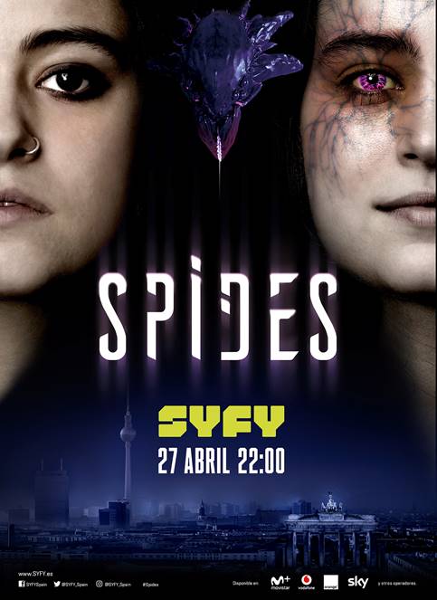 SyFy estrenará la primera temporada completa de 'Spides' el próximo 27 de abril