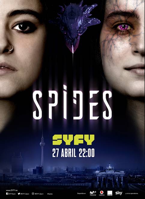 SyFy estrenará la primera temporada completa de 'Spides' el próximo 27 de abril