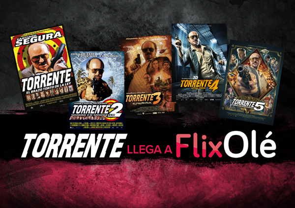 FlixOlé reúne la saga de Torrente al completo