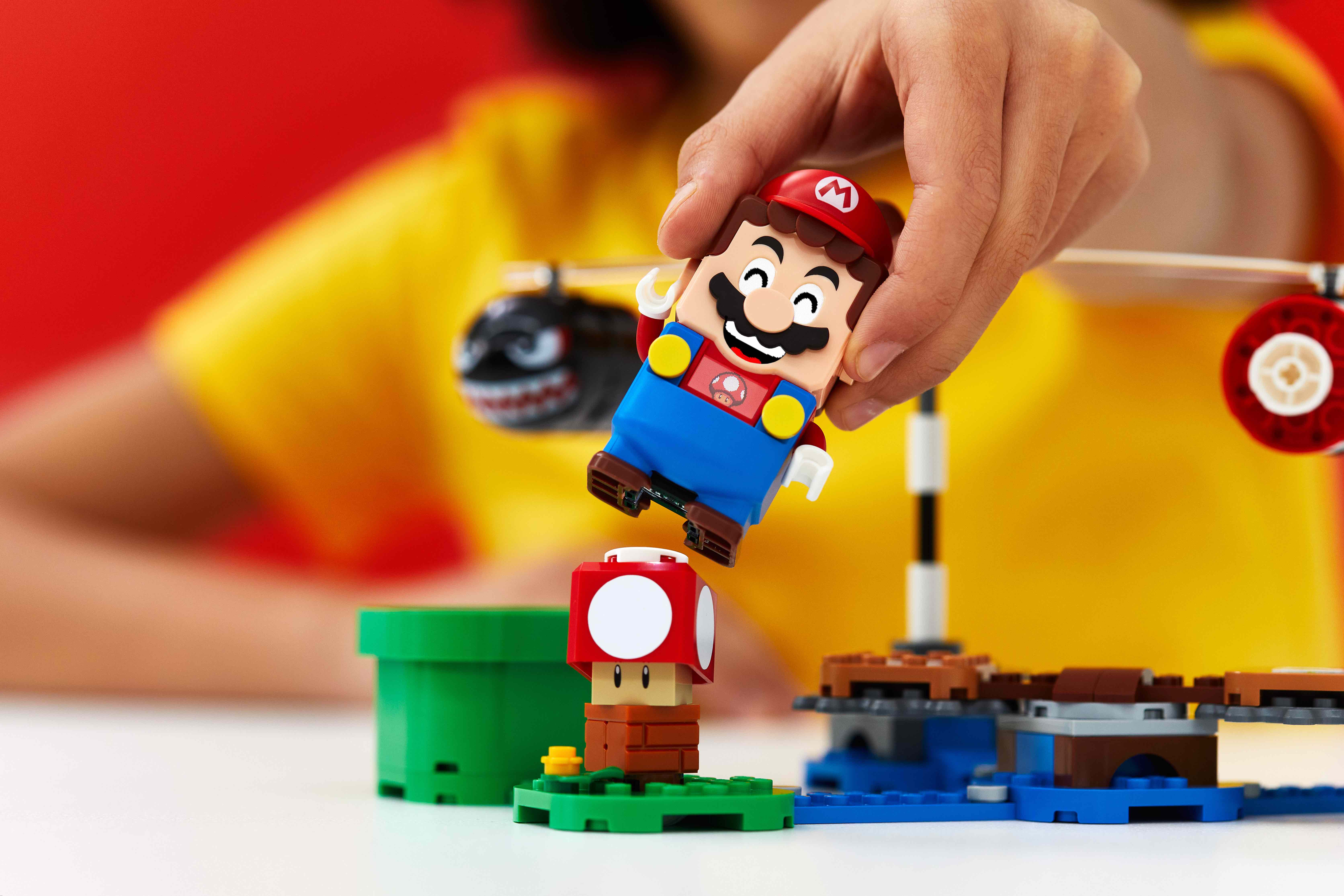 El Grupo LEGO y Nintendo desvelan al completo la nueva experiencia de juego LEGO Super Mario