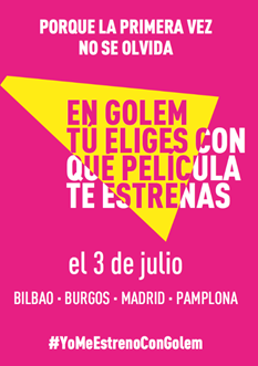 Los Cines Golem vuelven por todo lo alto, dejando al público elegir su cartelera