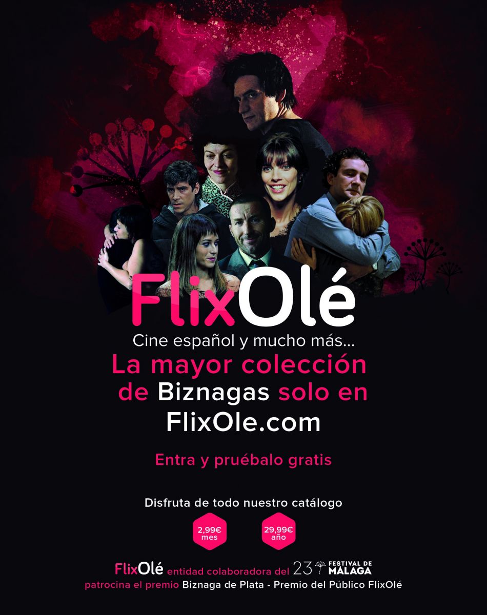Festival de Málaga y FlixOlé se alían en la 23 edición para la difusión del cine español