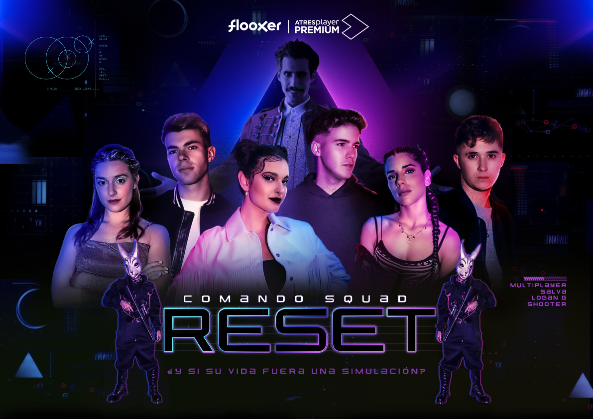 Flooxer estrena la tercera temporada de ‘Comando Squad: reset’, la primera ficción 100% inmersiva, el 21 de julio