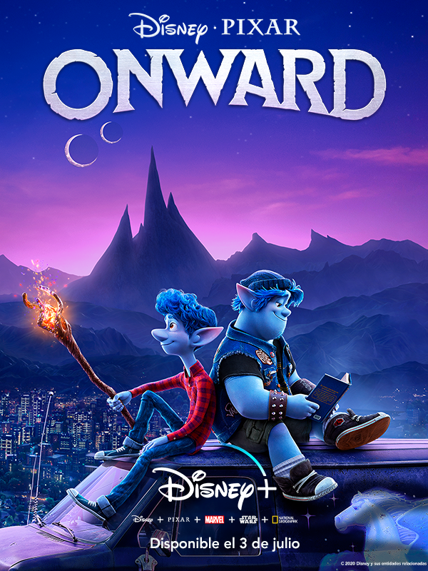 'Onward' llega el viernes 3 de julio a Disney +