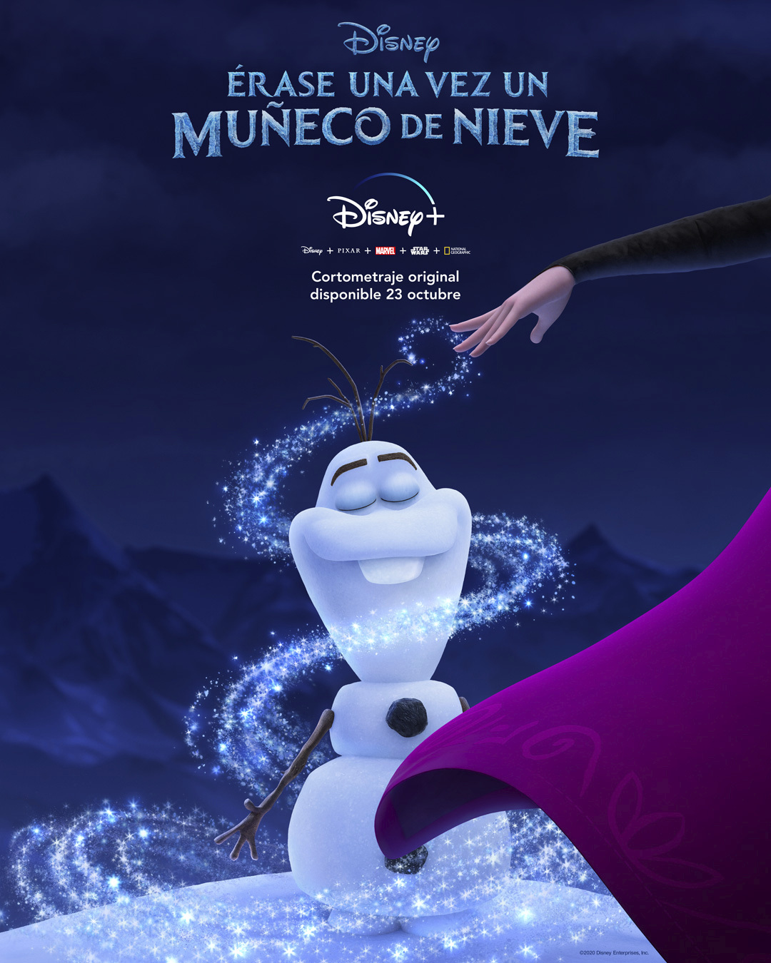 Conoce los orígenes de Olaf en 'Érase una vez un muñeco de Nieve'