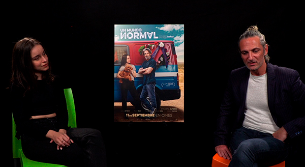 Ernesto Alterio y Gala Amyach, unidos en un viaje en 'Un Mundo Normal'