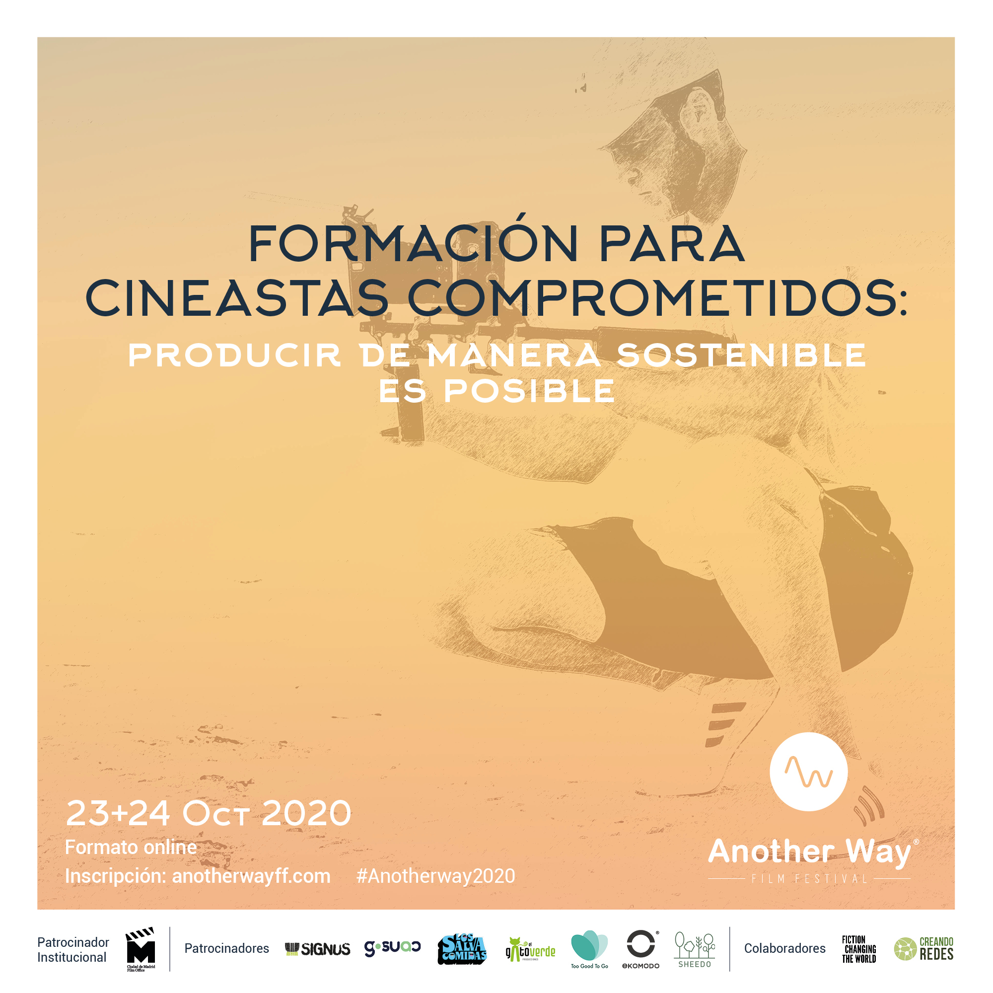 Another Way Film Festival lanza la formación para cineastas "Producir de manera sostenible es posible"