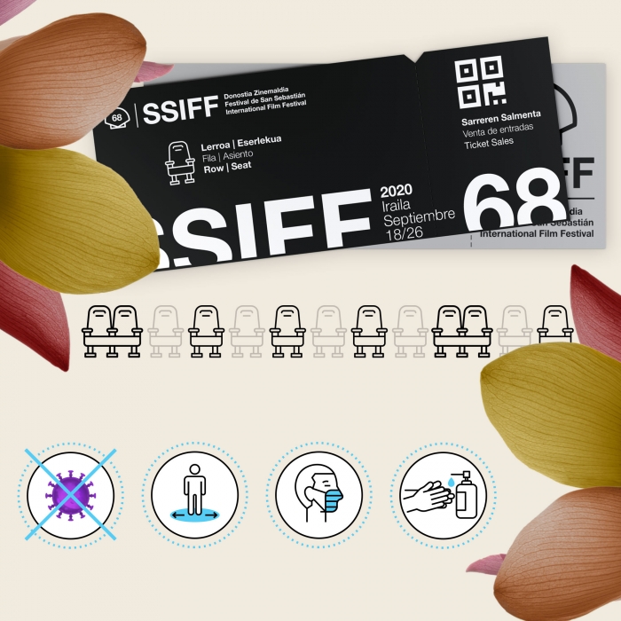 Reducción de aforos y películas, venta 'online' y escalonada de entradas numeradas: el Festival de San Sebastián ante la pandemia Covid-19