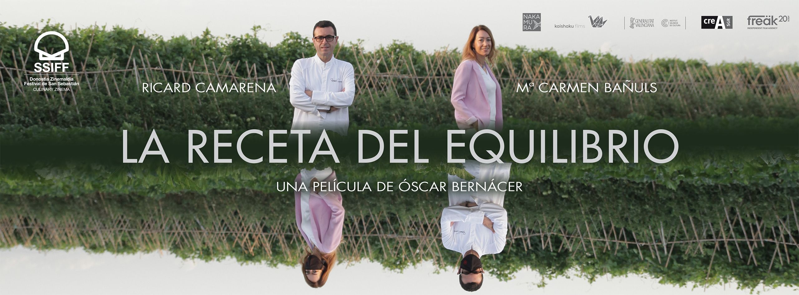 'La Receta del Equilibrio', el documental protagonizado por Ricard Camarena y Mari Carmen Bañuls, se estrena en el Festival de San Sebastián