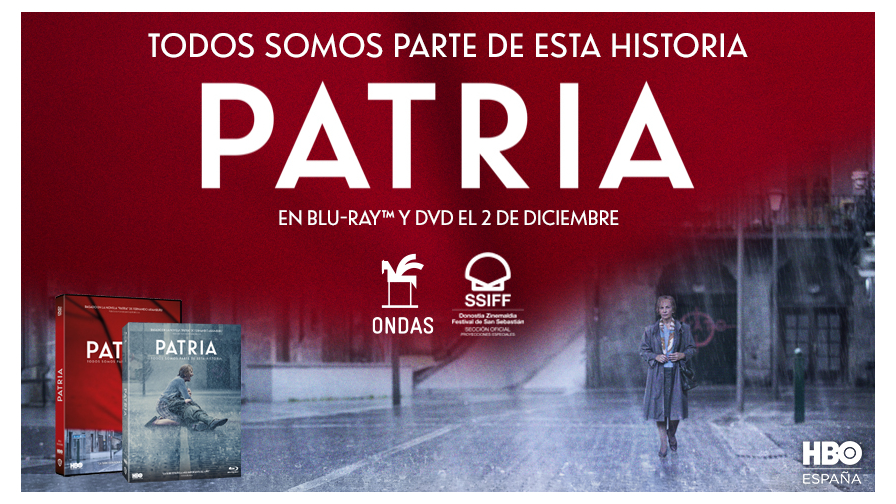 'Patria' llega en Blu-Ray Edición Especial y DVD el 2 de Diciembre