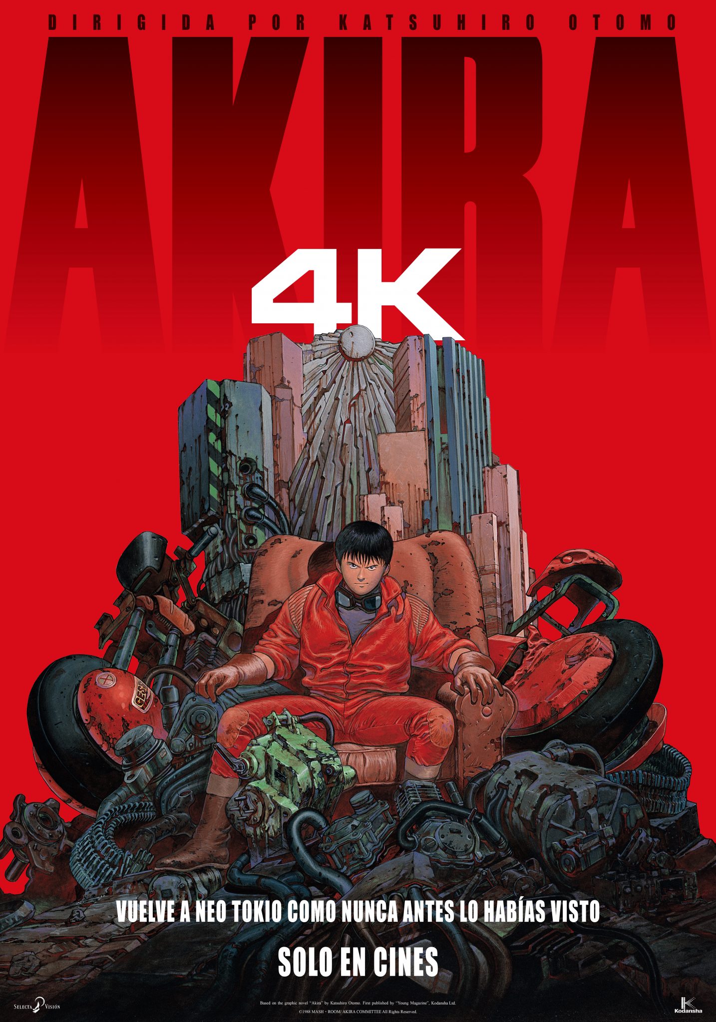 'Akira' : Es Akira en calidad 4k