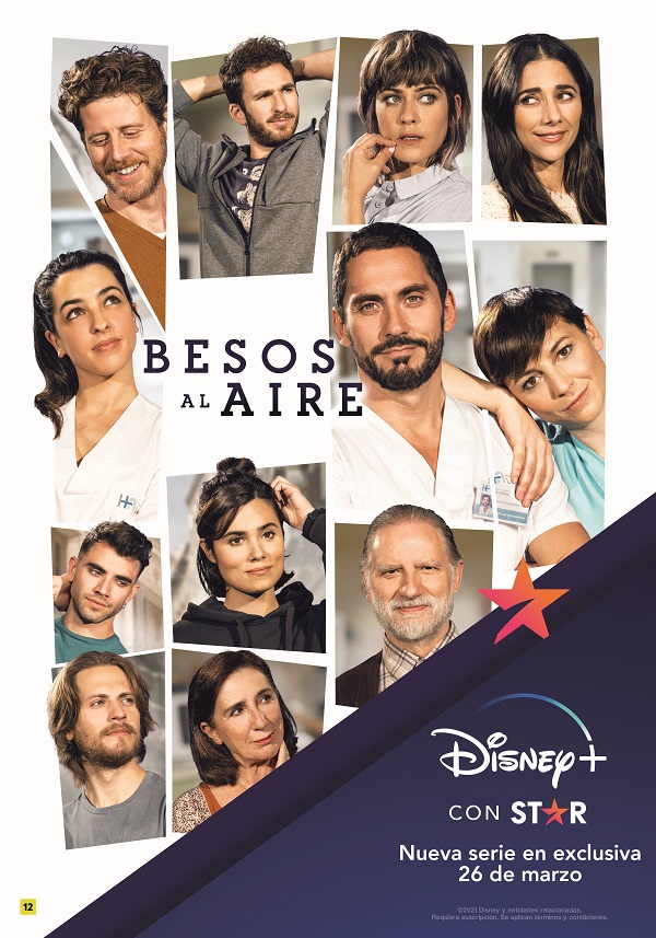 'Besos al Aire' se estrena el próximo 26 de marzo en Disney +