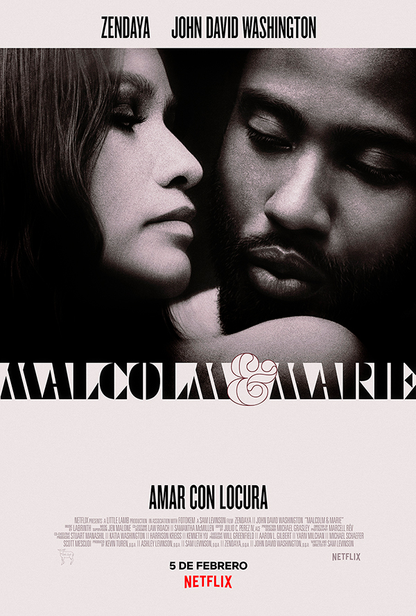 'Malcom y Marie': amor a través de las paredes del alma