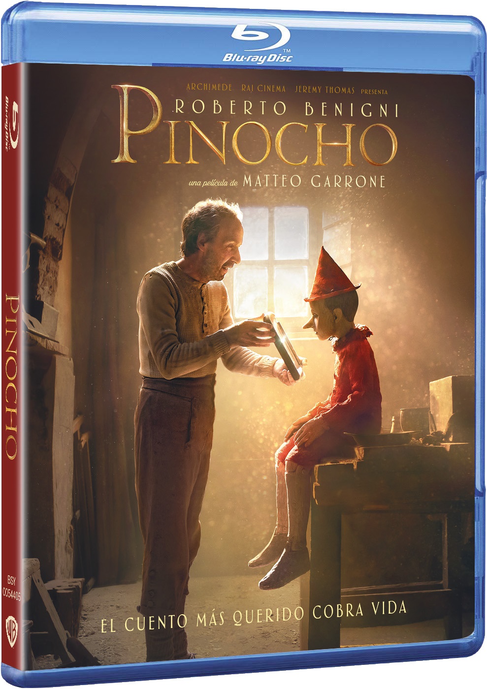 'Pinocho' llega el 31 de marzo en formato Blu- Ray y DVD