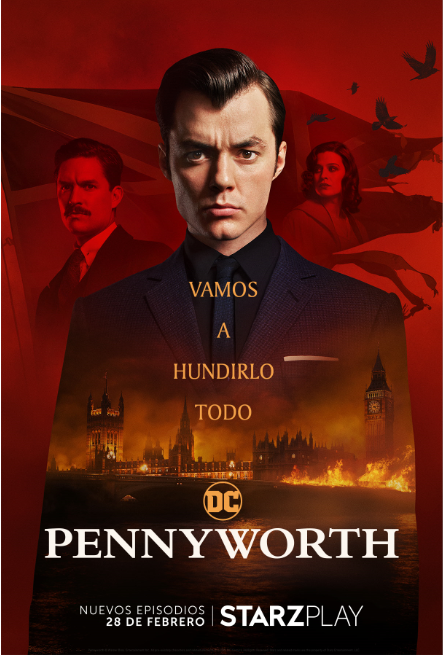 Starzplay estrena este domingo el regreso de la serie original de DC 'Pennyworth'