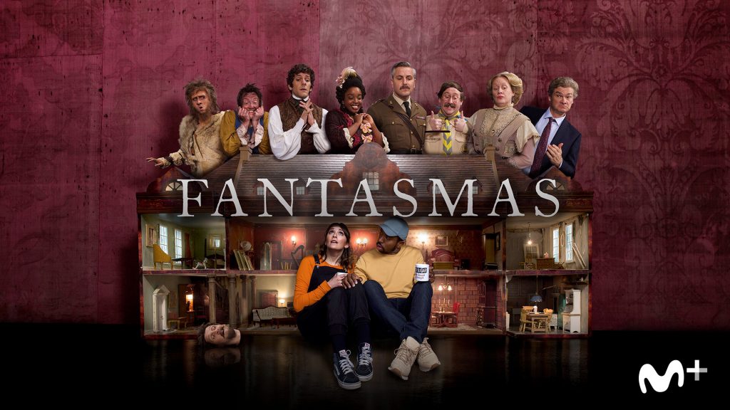 La disparatada comedia 'Fantasmas' continúa con su segunda temporada en Movistar Seriesmanía a partir del 19 de marzo