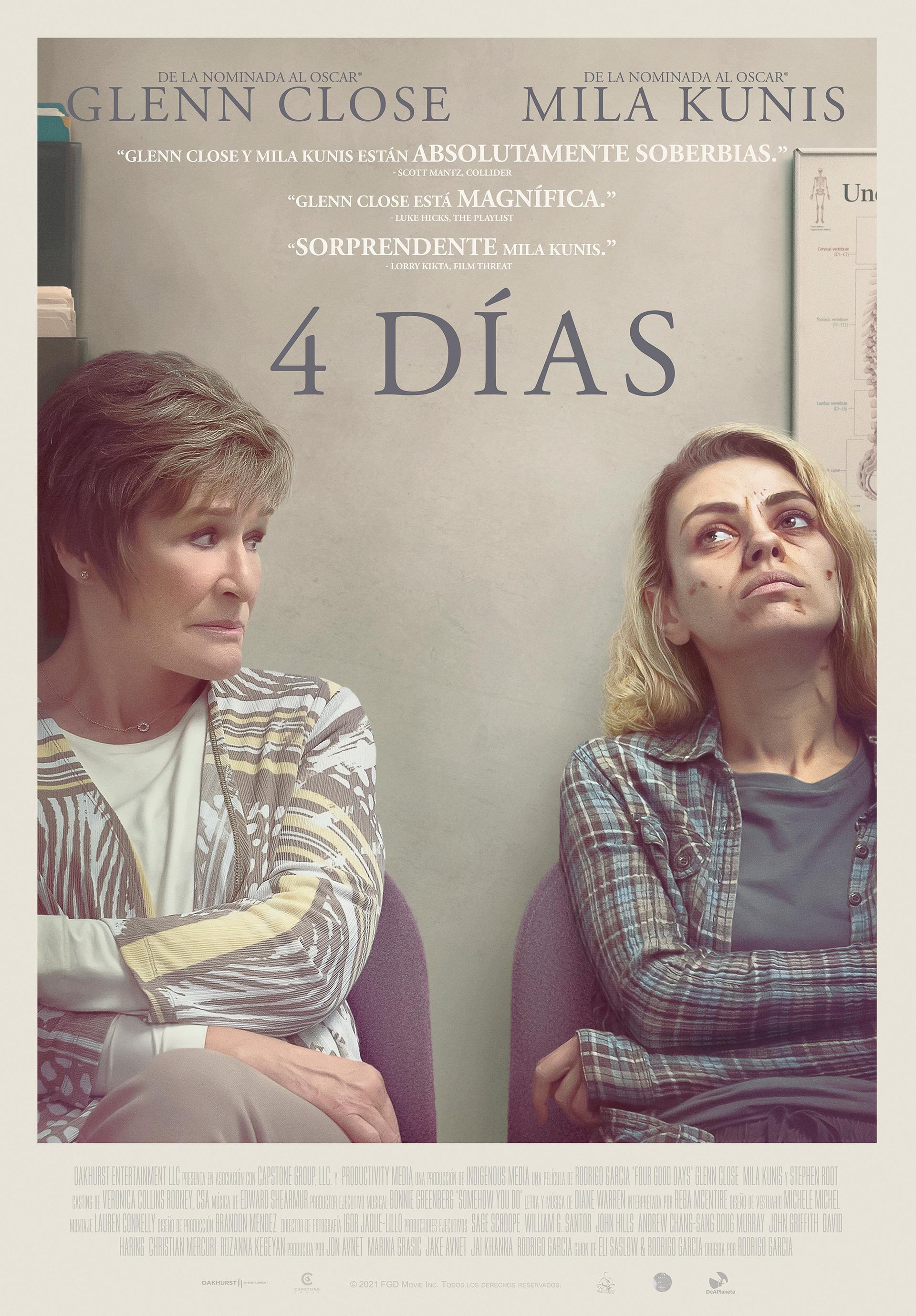 '4 Días' se estrena el próximo 7 de mayo