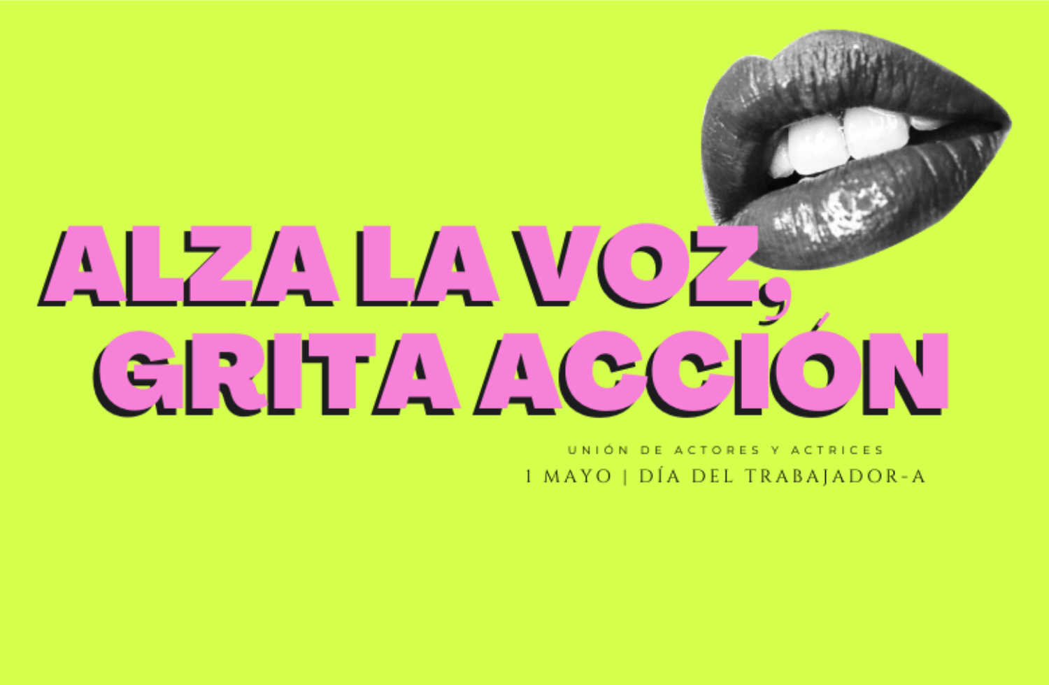 La Unión de Actores y Actrices reivindica la consolidación de la intermitencia en el Día del Trabajador