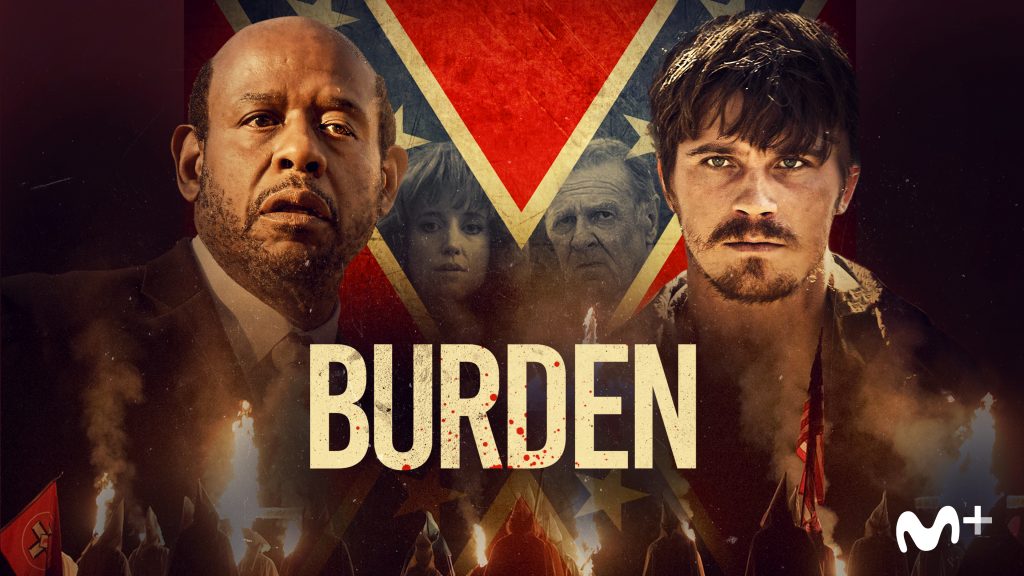 'Burden', potente drama sobre un miembro arrepentido del Ku Klux Klan premiado en Sundance - estreno directo el 1 de mayo en Movistar+