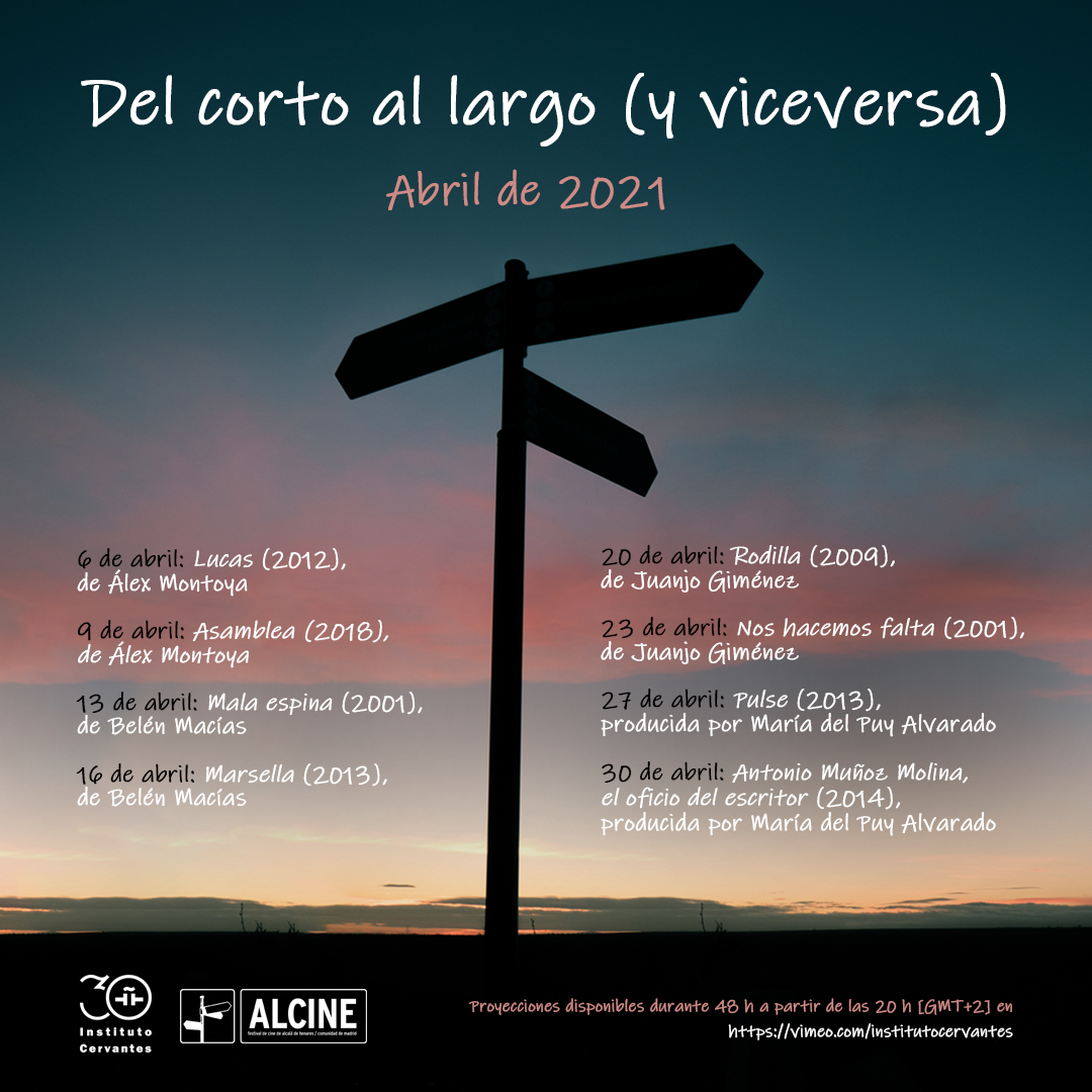 Malvalanda participa en el ciclo 'Del corto al largo (y viceversa)' organizado por el Instituto Cervantes en colaboración con ALCINE