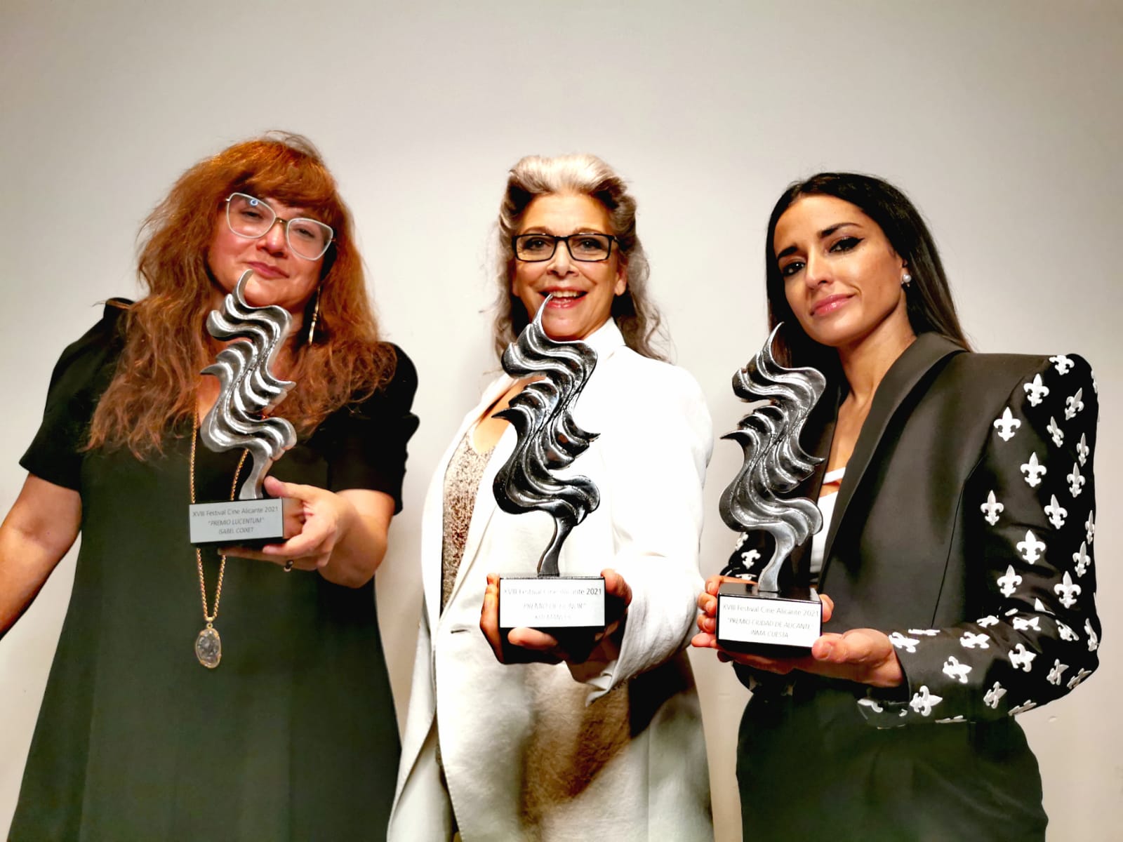 Isabel Coixet, Kiti Mánver e Inma Cuesta galardonadas en la inauguración del Festival de Cine de Alicante