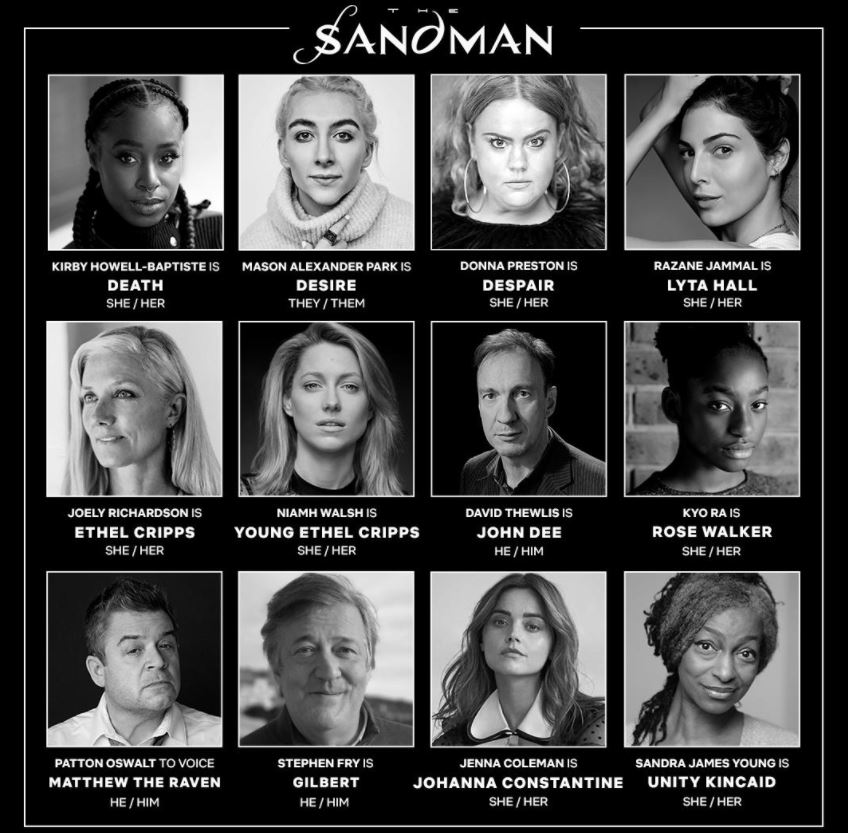 Netflix anuncia las nuevas incorporaciones al reparto de 'The Sandman'
