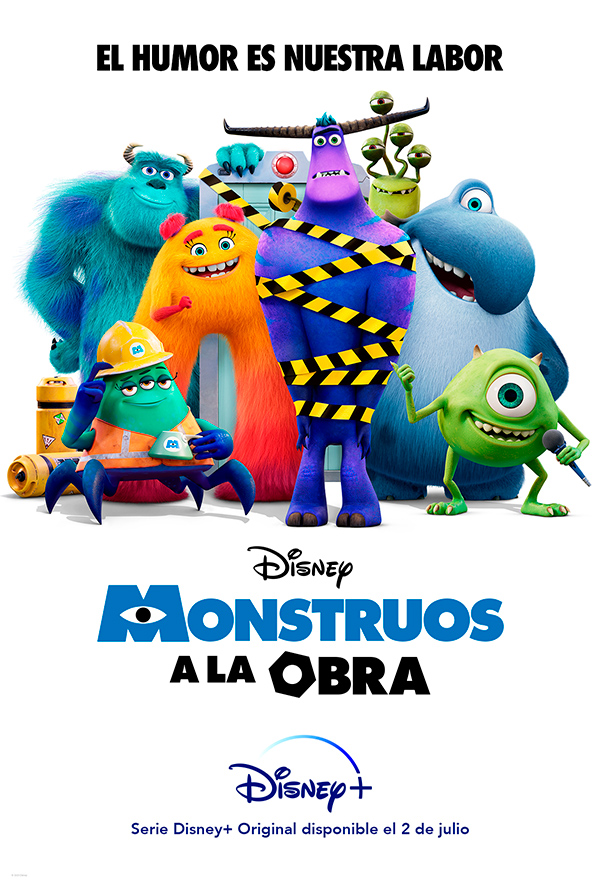 'Monstruos a la Obra' llega el próximo 2 de junio a Disney +