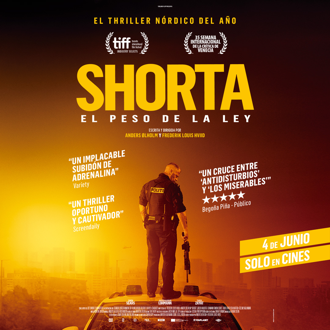 Gana una entrada doble para 'Shorta. El Peso de la Ley'