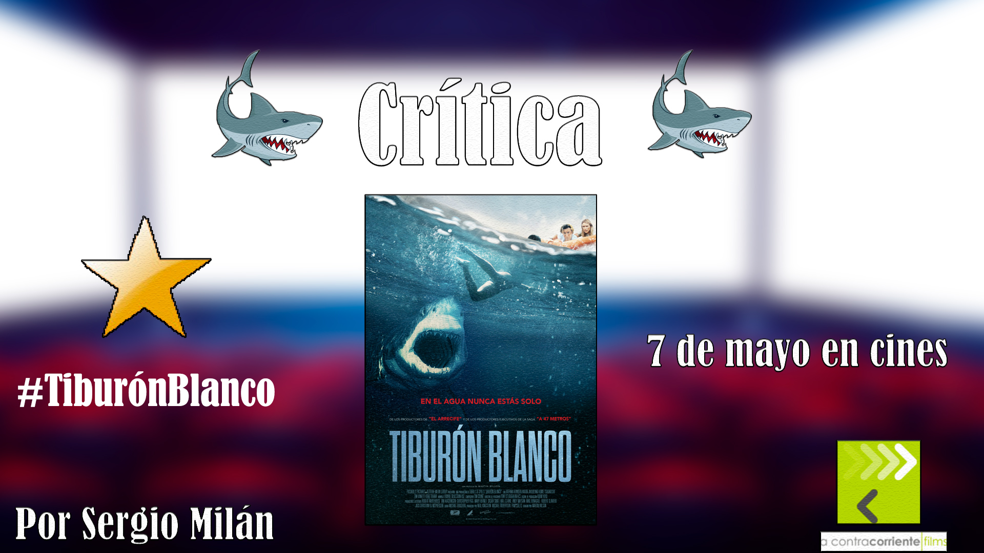 'Tiburón Blanco': No os confundáis, el tiburón no es más malo que el guionista