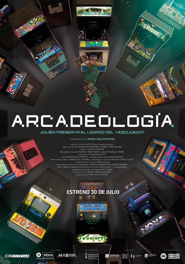 'Arcadeología' se estrenará el próximo 30 de julio