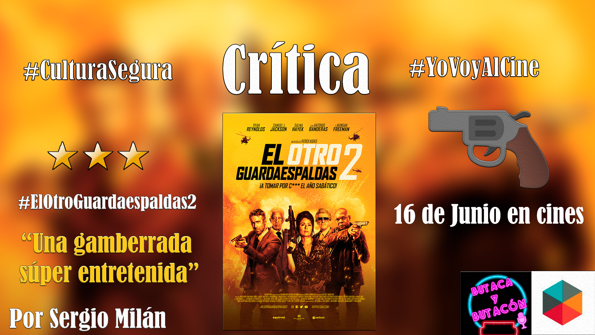'El Otro Guardaespaldas 2': Si se hubiera hecho hace 25 años, sería la hostia