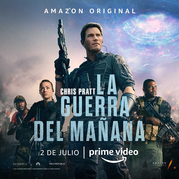 Amazon Studios publica el tráiler final de 'La Guerra del Mañana'
