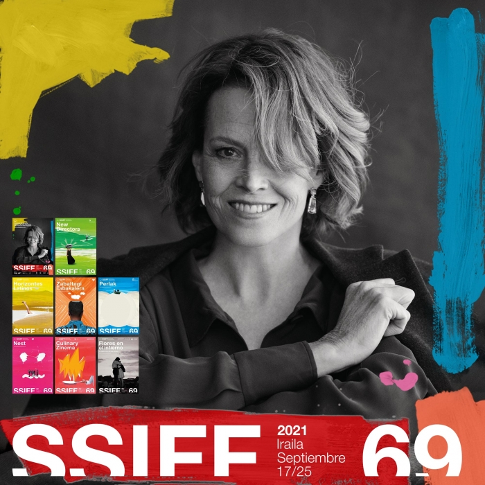 Sigourney Weaver protagoniza el cartel oficial de la 69 edición del Festival de San Sebastián